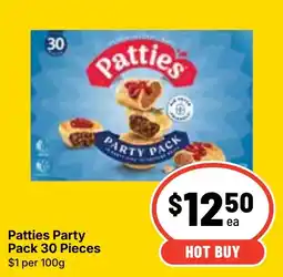 Ritchies Patties Party Pack offer