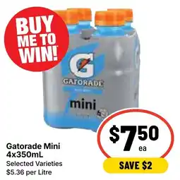 Ritchies Gatorade Mini offer