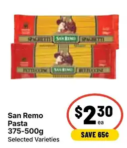 Ritchies San Remo Pasta offer