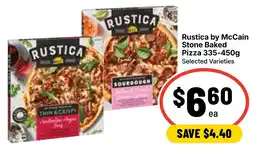 Ritchies Rustica Stone Baked Pizza offer