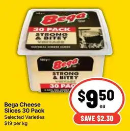 Ritchies Bega Cheese Slices 30 Pack offer