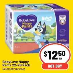 Ritchies BabyLove Nappy Pants offer
