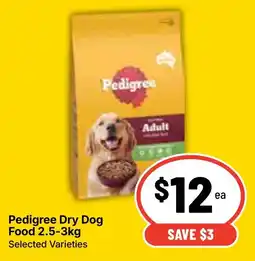 Ritchies Pedigree Dry Dog Food offer