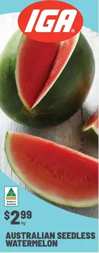 Ritchies Australian Seedless Watermelon offer