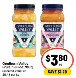 Ritchies Goulburn Valley Fruit in Juice offer