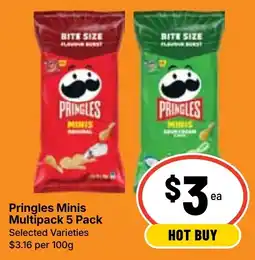 Ritchies Pringles Minis offer