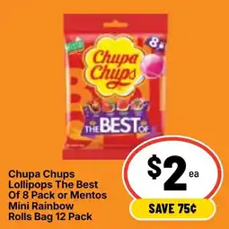 Ritchies Chupa Chups Lollipops The Best offer