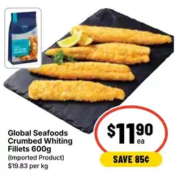 Ritchies Global Seafoods Crumbed Whiting Fillets offer