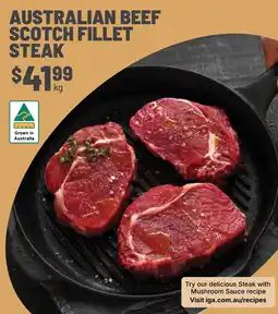 Ritchies Australian Beef Scotch Fillet Steak offer