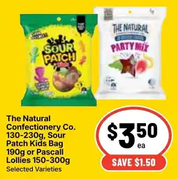 Ritchies The Natural Confectionery Co. Sour Patch Kids Bag offer