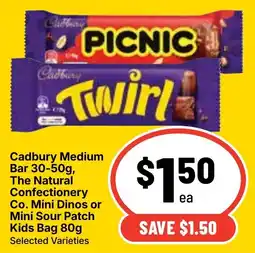 Ritchies Cadbury Medium Bar offer