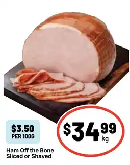 Ritchies Ham Off the Bone Sliced or Shaved offer