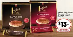 Ritchies Vittoria Coffee Sachets Cappuccino Strong or Classic offer