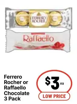 Ritchies Ferrero Rocher or Raffaello Chocolate offer