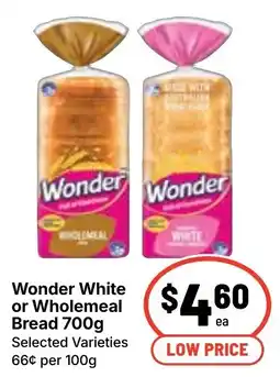 Ritchies Wonder White or Wholemeal Bread offer