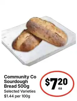 Ritchies Community Co Sourdough Bread offer