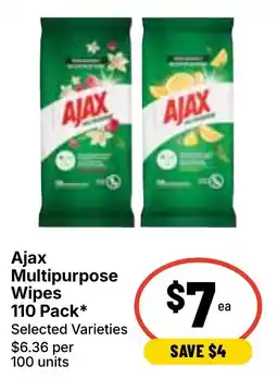 Ritchies Ajax Multipurpose Wipes offer