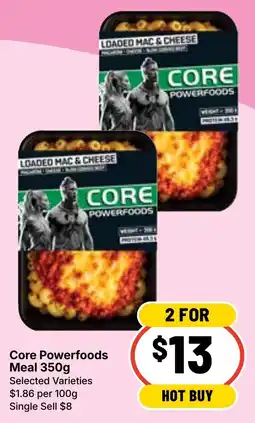 Ritchies Core Powerfoods Meal offer