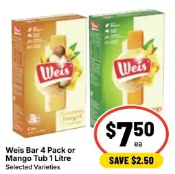 Ritchies Weis Bar offer