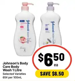 Ritchies Johnson's Body Care Body Wash offer
