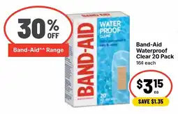 Ritchies Band-Aid Waterproof Clear offer