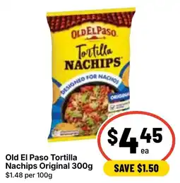 Ritchies Old El Paso Tortilla Nachips Original offer