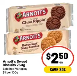 Ritchies Arnott's Sweet Biscuits offer