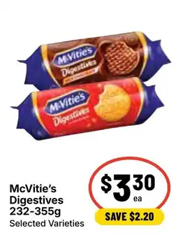 Ritchies McVitie's Digestives Selected Varieties offer