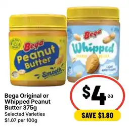 Ritchies Bega Peanut Butter offer
