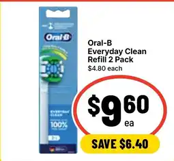 Ritchies Oral-B Everyday Clean Refill offer