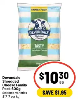 Ritchies Devondale Shredded Cheese Family Pack offer