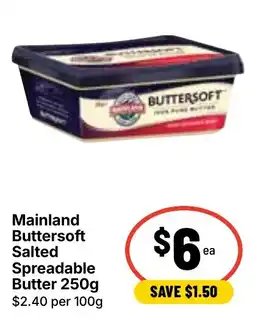 Ritchies Mainland Buttersoft Salted Spreadable Butter offer