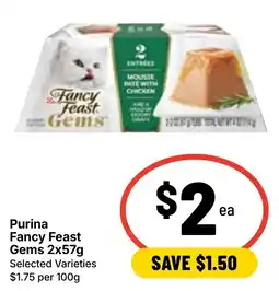Ritchies Purina Fancy Feast Gems offer