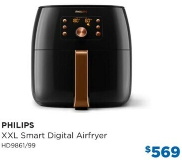Philips XXL Smart Digital Airfryer HD9861/99 offer at Bing Lee