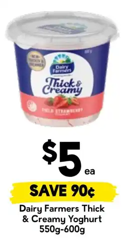 Drakes Dairy Farmers Thick & Creamy Yoghurt offer
