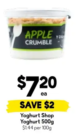 Drakes Yoghurt Shop Yoghurt Apple Crumble offer