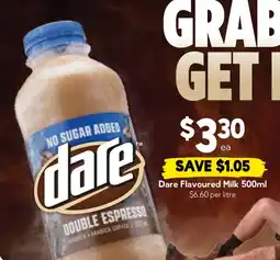 Drakes Dare Flavoured Milk offer