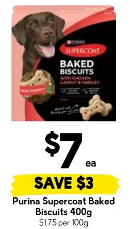 Drakes Purina Supercoat Baked Biscuits offer