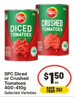 IGA SPC Diced or Crushed Tomatoes offer