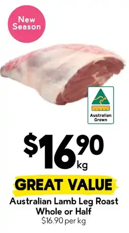 Drakes Australian Lamb Leg Roast offer