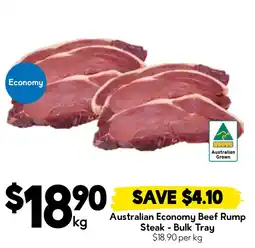 Drakes Australian Economy Beef Rump Steak offer