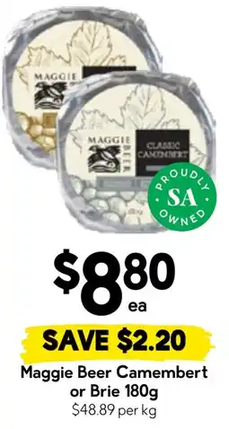 Drakes Maggie Beer Camembert or Brie offer