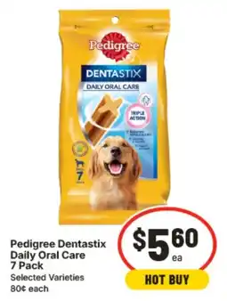 IGA Pedigree Dentastix Daily Oral Care offer