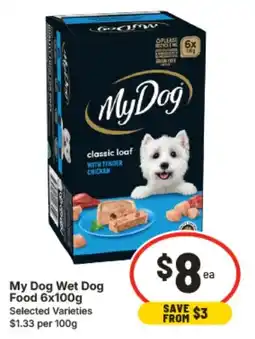 IGA My Dog Wet Dog Food offer