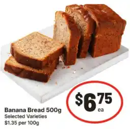IGA Banana Bread offer