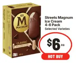 IGA Streets Magnum Ice Cream offer