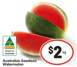 IGA Australian Seedless Watermelon offer