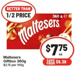 IGA Maltesers Giftbox offer