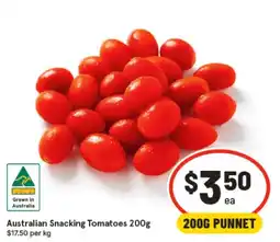 IGA Australian Snacking Tomatoes offer