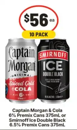 IGA Captain Morgan & Cola offer